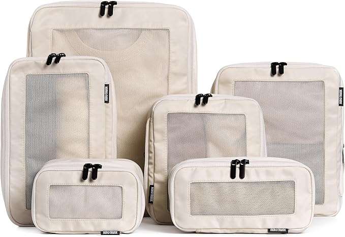 Compression Packing Cubes For Travel