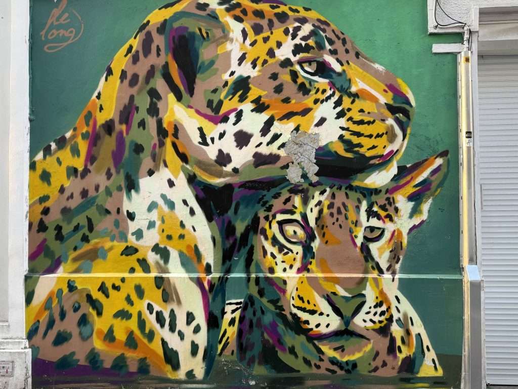 Leopards Street Art Paris
