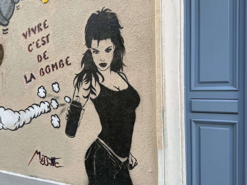 Miss Tic Street Art In Paris