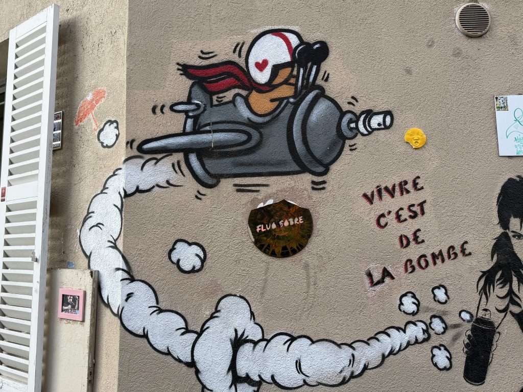 Vivre C'est De La Bombe Street Art In Paris