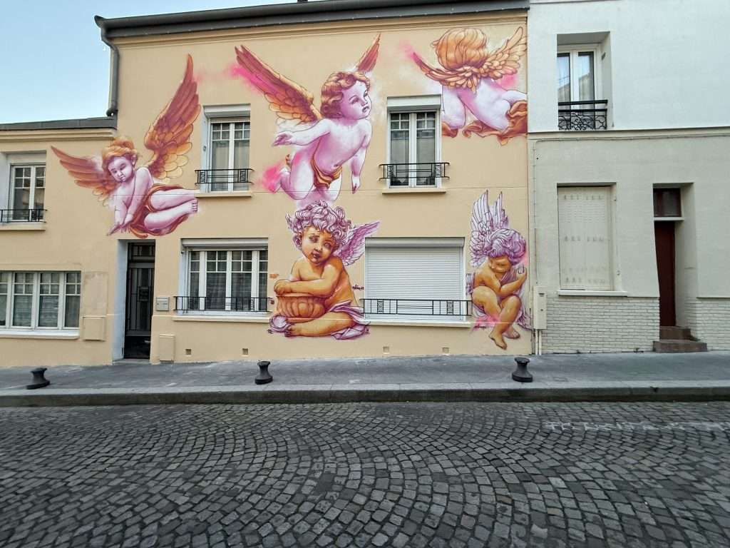 Angels Paris Street Art