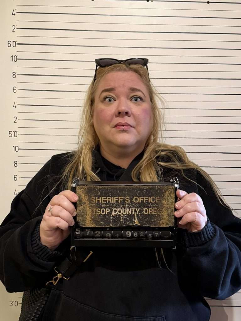 Jenn Lloyd Mugshot At The Oregon Film Museum