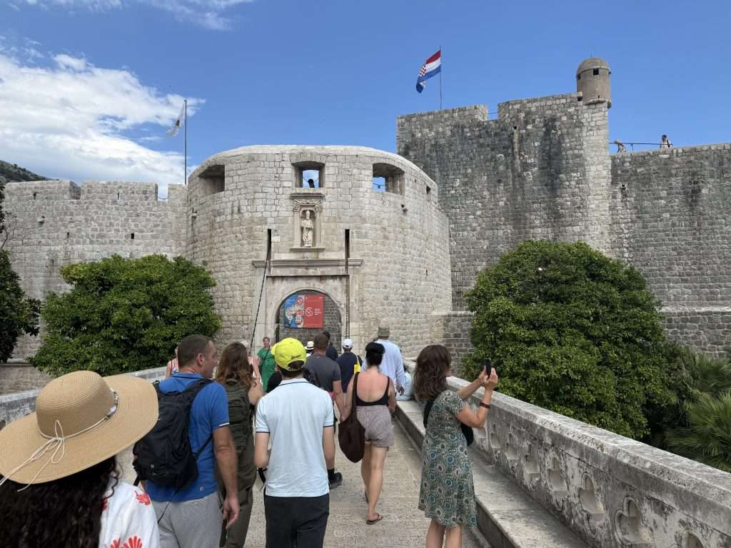 Pile Gate Old Town Dubrovnik Croatia