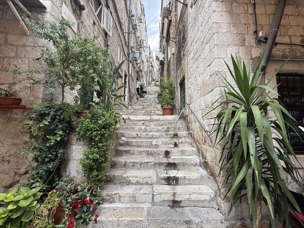 Many steps in Old Town Dubrovnik Croatia City of Dubrovnik Croatia Dubrovnik Croatie Dubrovnik Croacia Dubrovnik History